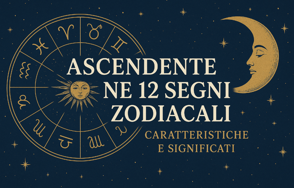 Ascendente nei 12 Segni Zodiacali